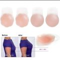 Fashiol Women's Breast Uplfit Bra Cup Pads Sticky Nipple Cover Reusable Adhesive Invisible Silicone Pushup Bras (Skin) - 1 Pair  Push Up Silicone Adhesive Invisible Stick on Bra Nipple Covers Breast Lift Patches (Round). 