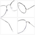 UV400 Anti-blue Light Glasses Durable Metal Frame Reading Metal Frame Reading Eyeglasses Classic Ultralight UV400 Shades Eyewear for Office Computer Fashion Protect eyes. 