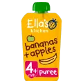 Ella'S Kitchen Organic Banana & Apple Puree 120G. 