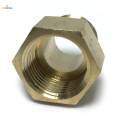 Full Brass G1/2" G1/2" Female Thread Adapter Connector Pipe Fitting. 