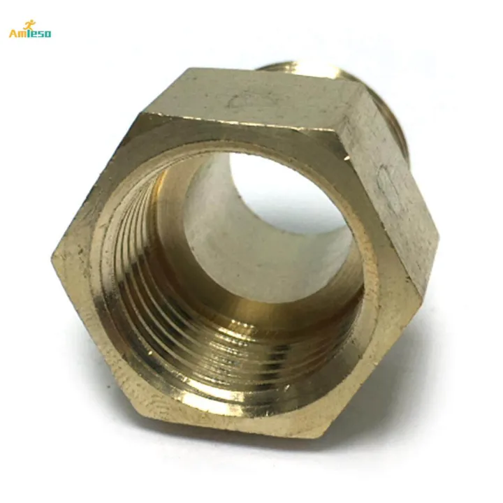 Full%20Brass%20G1/2"%20G1/2"%20Female%20Thread%20Adapter%20Connector%20Pipe%20Fitting%20-%20Image%205