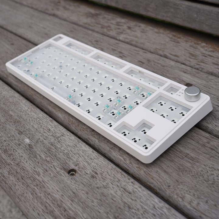 MATHEW%20MK86%20Kit/Barebone%20TKL%20RGB%203%20Mode%20Mechanical%20Keyboard%20PC/Polycarbonate%20Plate%20Gasket%20Structure%20Hot%20Swappable%20Wireless%20-%20Image%203
