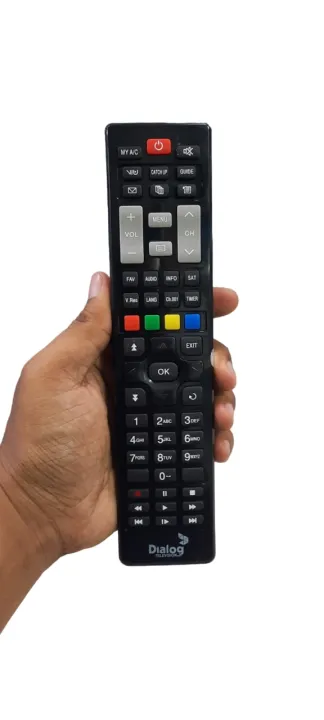 DIALOG HD TV REMOTE CONTROLLER | Daraz.lk