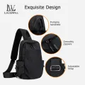 LouisWill Men Crossbody Bags Backpacks Waist Packs Sport Pouch Bags Light Weight Chest Bags Men Fashion Oxford Shoulder Bags for Travel Outdoor. 