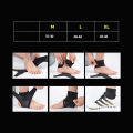 1 PC Sport Ankle Stabilizer Brace Compression Ankle Support Tendon Pain Relief Strap Foot Sprain Injury Wraps Running Basketball. 