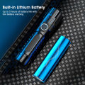 Auoyo Flashlight Outdoor Flashlight Telescopic Focus Flashlight Strong Light Portable Home Emergency Lamp USB Rechargeable Torchlight IPX6 Waterproof Flashlight Hiking Hunting Camping Flashlight. 