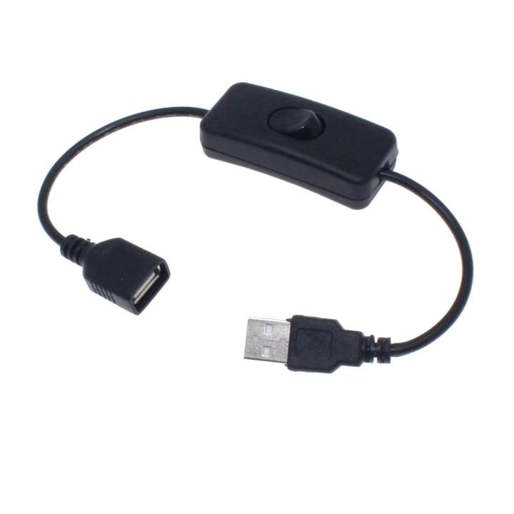USB Cable New 28cm USB 2.0 A Male to A Female Extension Extender Black ...