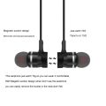 Neck hanging, wireless binaural stereo sports, bluetooth headset, ear hanging, running extra-long standby magnetic head. 