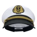 Yacht Captain Hat Navy Marine Hat Adjustable Sailor Captain Costume Men Boat Navy Hat for Adult Kid Men Women. 