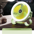 Sutuiying New Desktop Mute Large Wind Usb Electric Fan Cooling Magic Dormitory Bed Nightlight Table Type Small Fan. 