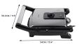 Sokany KJ-202 Stainless Steel Panini Sandwich Maker and Contact Grill, 2000 Watts. 
