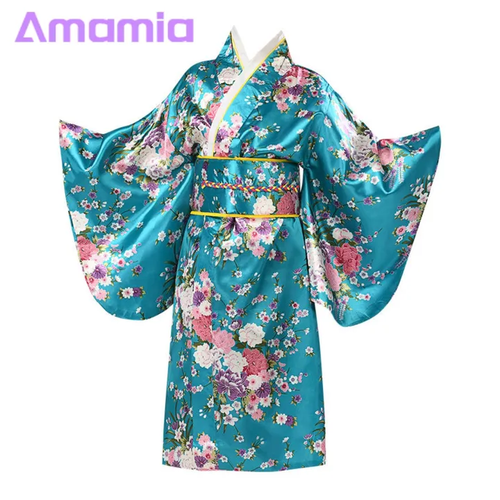 Exquisite%20Kimono%20Stunning%20Cherry%20Blossom%20Kimono%20for%20Girls%20Perfect%20for%20Cosplay%20School%20Performances%20Easy%20to%20Wear%20Japanese%20Style%20Kimono%20Dress%20-%20Image%2010
