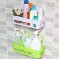 Rectangle Plastic Kitchen Storage Wall Mounted Shelves. 