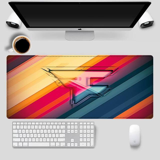 Go Mouse Desk Pc Gaming Mause Computer Mat Cs Mat Faze Luxury Pad For Big Clan Lap Mouse Go Overwatch/Cs Pad(A4_Lockedge750X300X2Mm)