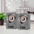 KISONLI KS-01 Loudspeaker Audio Computer Speaker Desktop Notebook Multimedia Mobile Phone Subwoofer Wired USB Speaker. 