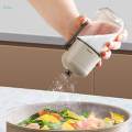Glass Seasoning Bottle Airtight Spice Dispenser for Household Picnic Camping 180ml. 