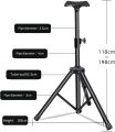 1 Piece High Quality Adjustable Speaker Stand Professional Thicken Triangular Speaker Bracket. 