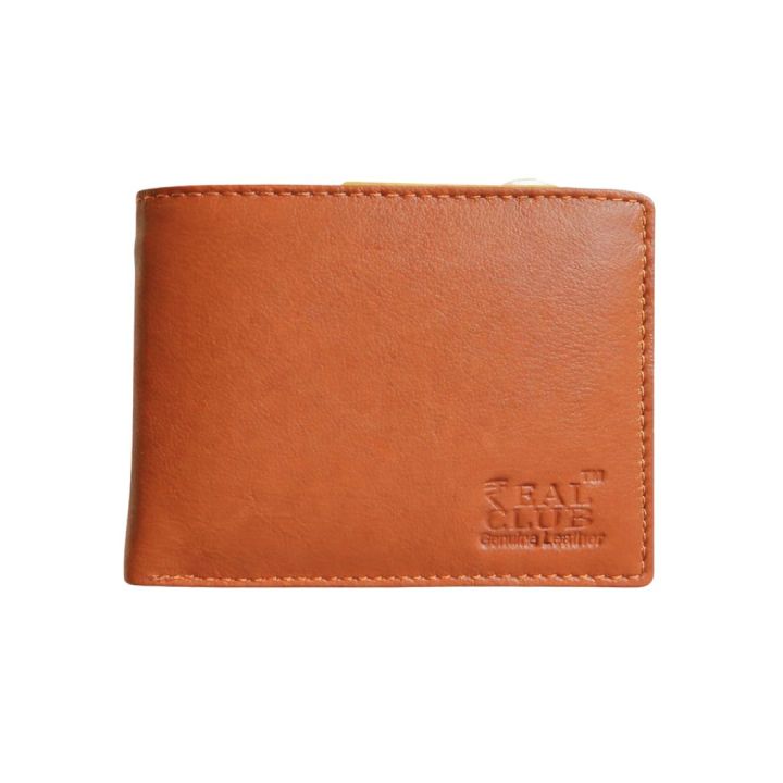 Real Club Brown Leather Wallet