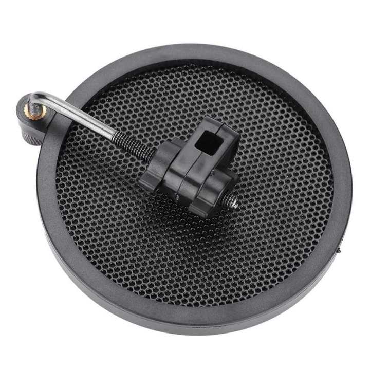 8cm%20Double%20Layer%20Studio%20Microphone%20Wind%20ShieldAdjustableFilter+Mount%20-%20Image%204