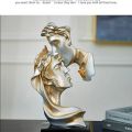 Hibuy Resin Kiss Statues Home Decoration Accessories Living Room Art Modern Love Couples Wedding Gifts. 