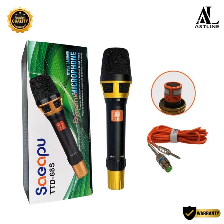 Saeapu%20Mic%2068S%20Professional%20Vocal%20Wired%20Microphone%20JBL%20Type%20Mic%20Wired%20Vocal%20Mic%20with%20CableProfessional%20Vocal%20Wired%20Microphone%20for%20Karaoke%20and%20Stage%20Performance%20-%20Image%202