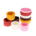 1000PCS Mini Chocolate Paper Liner Baking Muffin Cake Cupcake Case Solid Color Cologo. 