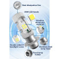 PA15D 1 LED Motorcycle Headlight Bulbs PA15D H6 LED Moto Headlamp High Brightness Single Claw Spotlight Front Headlight. 