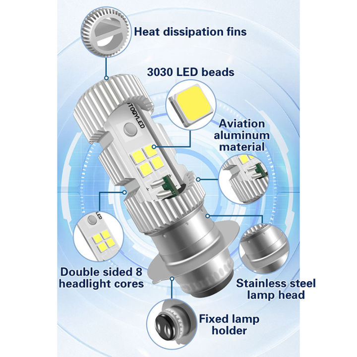 PA15D%201%20LED%20Motorcycle%20Headlight%20Bulbs%20PA15D%20H6%20LED%20Moto%20Headlamp%20High%20Brightness%20Single%20Claw%20Spotlight%20Front%20Headlight%20-%20Image%204