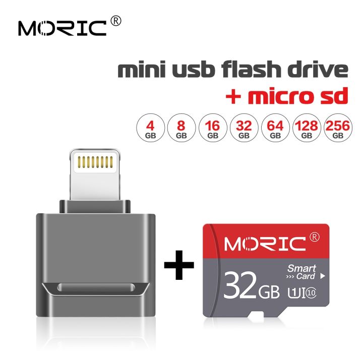 GRAY%E3%80%91%20mini%20Usb%20Drive%20For%20iPhone%205S%206%206Plus%207%207S%208%20X%20&%20iPad%20Pendrive%20USB/Lightning%20Disk%20On%20Key%20128GB%2064GB%2032GB%20-%20Image%202