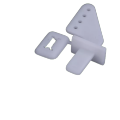 Four-hole rudder angle Horn 10pcs For RC Model Fixed Wing Aircraft. 