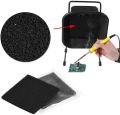 10Pcs Activated Carbon Sponge Filter Foam Sound-Absorbing Vacuum Cleaner Filter Set Installed in the Smoke Absorber. 
