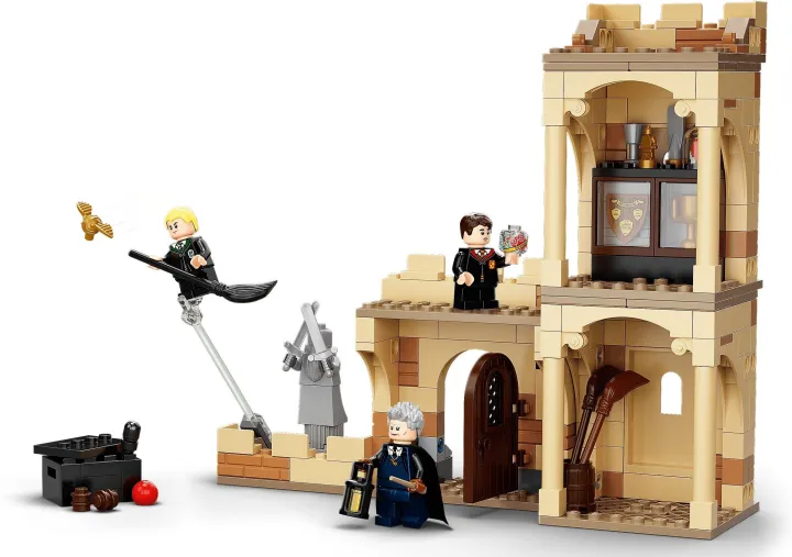 264%20Pcs%20Harry%20Potter%20Building%20Blocks%20Lego%20Set%20-%20Fantasy%20Magic%20World%20First%20Flying%20Lesson%20-%20Image%204