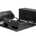 Kingseven new design polarized uv400 half frame square sunglass 2024. 