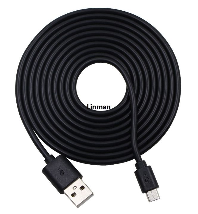 Linman 6ft Long USB Charger Cable Cord For VLuxury irgin Mobile ZTE Awe N800, Quest N817