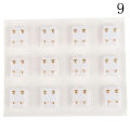 12 Pairs Medical Earrings Piercing Tool Ear Stud Surgical Steel Earrings Jewelry. 