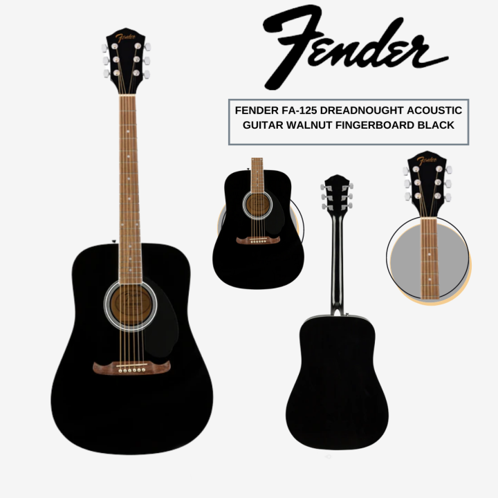 Fender%20FA-125%20Dreadnought%20Acoustic%20Guitar(Black)With%20Fender%20Cover%20-%20Image%202