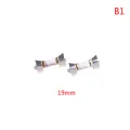 【ZIME】[Falsh F] Stainless Steel Watch Strap Link Curved End Watch Band Wristwatch Link Replace Repair Tools 19MM 20MM 21MM 22MM 23MM 24MM. 