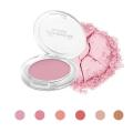 Girl Pink Blush Palette Face Cream Concealer Foundation Powder Waterproof Lasting Face Rouge Natural Peach Blusher Korean MakeUp. 