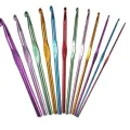 Crochet Hook - knitting Aluminum  needle individual piece. 
