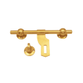Brass Pad Bolt / Tower Bolt 6" Inch . 