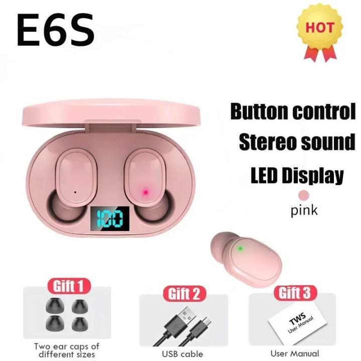 NEW%20Earbuds%20for%20Noise%20Cancelling%20Wind%20Charging%20Case%20Hands-Free%205.2%20S%20No%20Bluetooth%20Earphones%20E6S%20TW%20Cable%20Earphones%20with%20Microphone%20-%20Image%207