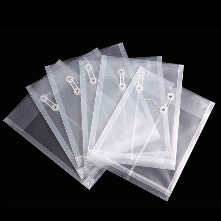 24%20Pack%20Clear%20Plastic%20Envelopes%20Poly%20Envelopes%20Expandable%20Files%20Document%20Folders%20with%20Button%20&%20String%20Tie%20Closure%20A4%20-%20Image%203