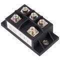 MDS150A 3-Phase Diode Bridge Rectifier 150A Amp 1600V Copper 150 Celsius 80X40X33Mm Metal Case Diode Bridge Control. 