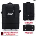 Handbag Folding Bag Folding Travel Bag Waterproof Luggage Bag out Buggy Bag with Wheels Large Capacity Female Slippers Aviation *. 