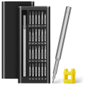 1Set Precision Screwdriver Set 24 in 1 Small Screwdriver Set Magnetic Mini Screwdriver Set Sturdy Electronic Screwdriver. 