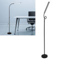 Standing Reading Light LED Floor Lamp Iron Art USB Plug in 5V 10 Level Brightness for Living Room. 