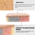 1/3Pcs Dishwashing Sponges Double-sided Thickened Wood Pulp Cotton Cleaning Spongs Dishwashing Brush Household Reusable Scouring Pad. 