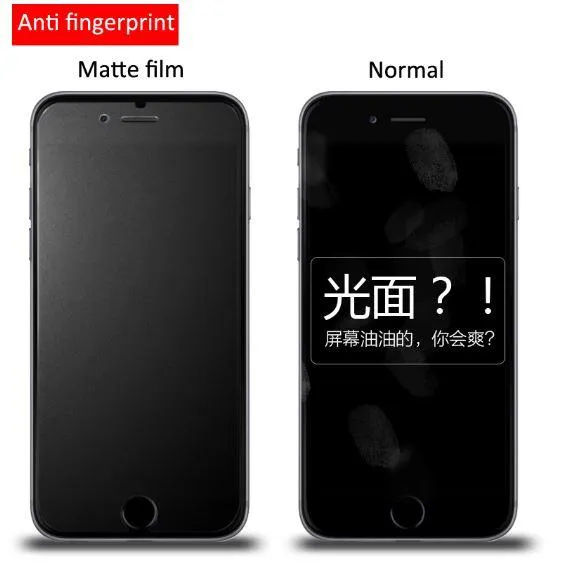 New%20Matte%20Tempered%20Glass%20Screen%20Protector%20for%20iPhone%206%20Plus%20Matte%20Anti%20Fingerprint%20White%20-%20Image%205