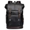 FUR JADEN Vegan Leather Anti Theft Casual Laptop Backpack with 15.6 Inch Laptop Pocket (black)(FROM INDIA)SAB. 