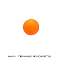 Mini Kids Tennis Racket Set: Plastic Rackets + Ball. 